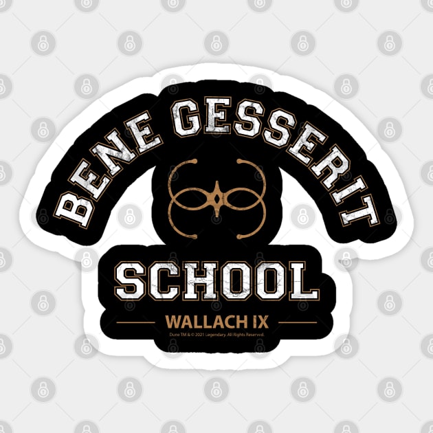 Bene Gesserit School Sticker by Vitaliy_Klimenko